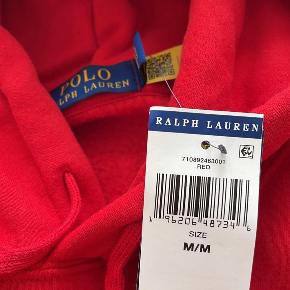 Polo Ralph Lauren Men’s Lunar New Year Polo Bear Hoodie New - Picture 8 of 10